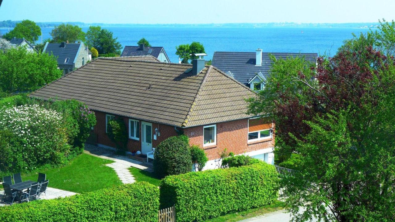 Seeblick I - Geraeumige 90Qm - Ganzes Haus - 50M Zum Naturstrand - Mit Terrasse Und Grossem Garten - Kueche Neu Gluecksburg Exterior photo